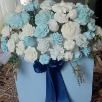 باکس گل شمع