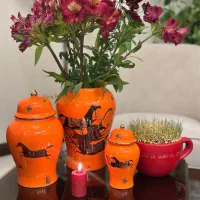 جینجرجار نارنجی هرمس