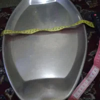 سه عدد دیس بزرگ استیل ضخیم قدیمی