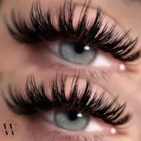 خدمات تخصصی اکستنشن مژه روسی ، خط چشمی و قهوه ای