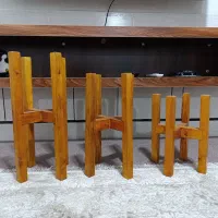 استند گلدان سه تایی