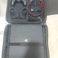 PS4 slim 1TB کپی خور + کیف و کابل ها نو اشانتیوم|کنسول، بازی ویدئویی و آنلاین|کرمان, |دیوار
