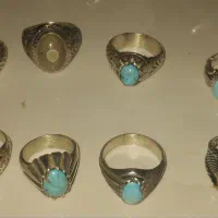 چند تا انگشتر فیروزه و بابا قوری