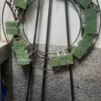 پایه تاج گل فلزی