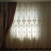 پرده حریر توری