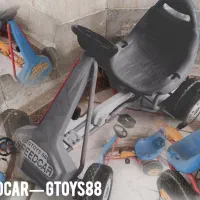 چهارچرخه پدالی کودک SPEEDCAR GTOYS88(رنگ آبی/قرمز)