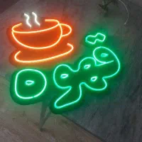 تابلو قهوه