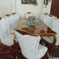 فروش غذاخوری ۸ نفره چوب راش