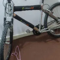 دوچرخه 26 استیل سالم کمکی فنری