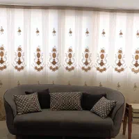 پرده پذیرایی ترک مروارید دوزی