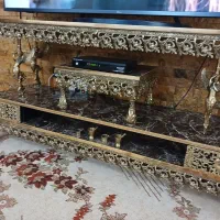 میز تلویزیون برنز لوکس