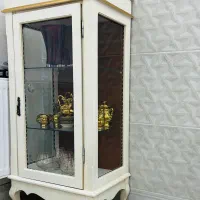 آینه کنسول و مینی بوفه سه طبقه