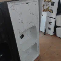 سینک خارجی استیل و سینک گرانیتی. شیرالات ۴ تکه