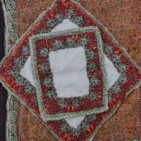 سجاده و جانماز گلابتون دوزی