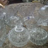 ظروف شیشه ای برای پذیرایی اینجاست