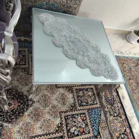مبل استیل ۷ نفره در حد نو