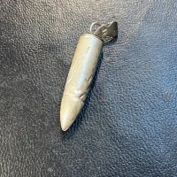 پلاک نقره طرح گلوله