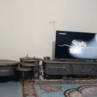 میز تلویزیون و گل میز ست