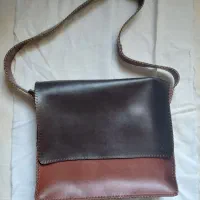 کیف چرم مصنوعی دست دوز