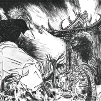 سفارش نقاشی راپید و مداد رنگی