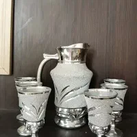 پارچ و لیوان دکوری