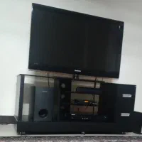 میز تلویزیون  مشکی سالم