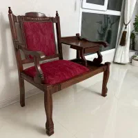 میز تلفن چوب راش