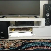 میز تلویزیون سفید