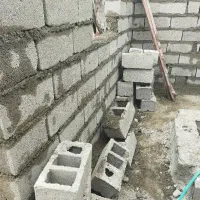 بنای دیوار چینی سفتیک و حوض آب کنده کاری