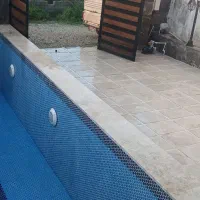 شستشوی استخر با اسید ، محوطه، ایرانت سقف،نما