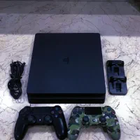 پلی استیشن 4 اسلیم کپی خور دوتا دسته ps4+پایه شارژ