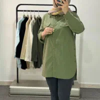 بلوز شلوار  کتان کش