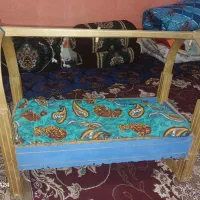 ۲عدد گهواره (تخته)باتشک سالم