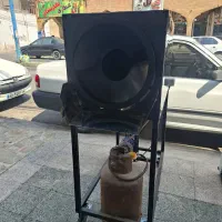 دستگاه تخمه داغ همراه دستگاه شور کن