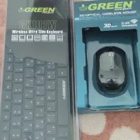 کیبورد و موس بیسیم GREEN