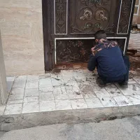 جوشکاری وبرشکاری تعمیردرحیاط تقویت ستون