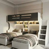 تخت سه طبقه مدل افق ۴