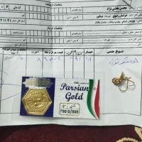 سکه ۵۰۰ صوت و ۹۱۰ صوت طلا گوشواره نوزادی