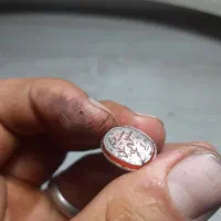 انگشتر نقره قاجاری