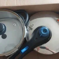 زودپز دوقلو یونیک 4 و 6 اصلی کف چدن مدل GS