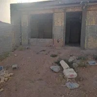فروش اسکلت سقف زده دور حیات
