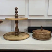 سرویس پذیرایی چوبی کاملا نو و سالم