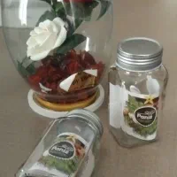 جاادویه شیشه ایی مربع ۲عددی سایز سه ۱۲۰ تومان