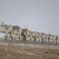 مجسمه دکوری فیل۷ عدد