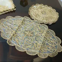 خرج کار ،تابلو،رومیزی سرمه دوزی نو نوستالژی