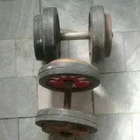 دمبل قدیمی درجه یک مخصوص سنگین کارا