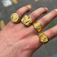 انگشتر استیل مردانه