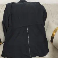 دو عدد مانتو مشکی زغالی سایز ۴۴ ۴۶
