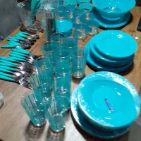 سرویس ۳۸ پارچه +۲۸ عدد قاشق چنگال lominarcنو