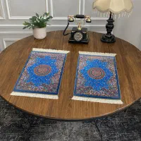 فرش ابریشم قم ۸۰ رج  (نصف قیمت بازار)